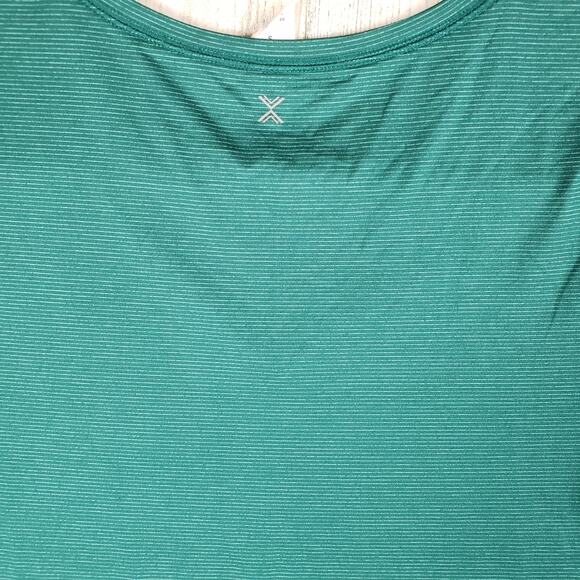 NWT Xersion Quick Dry Green long Sleeve V-Neck Shirt Women's Size Small - Picture 11 of 13